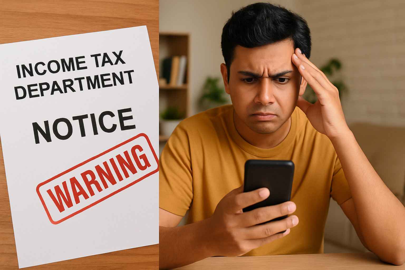 IT notice sent to taxpayer due to mismatch in AIS and TIS