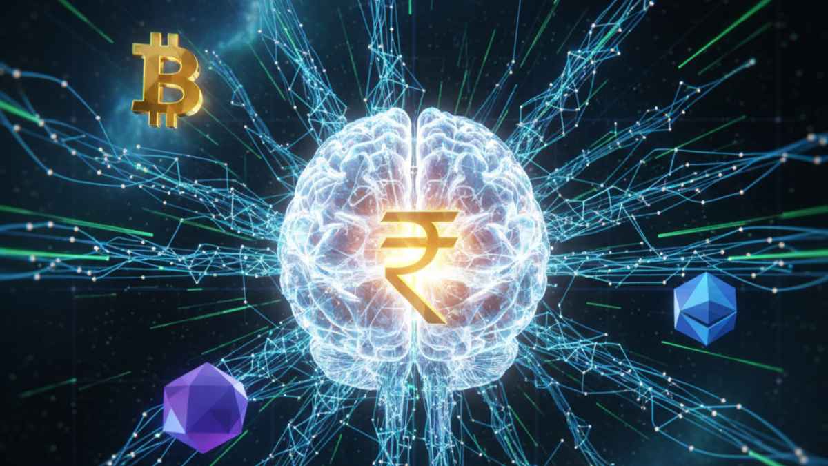 AI Brain analyzing crypto