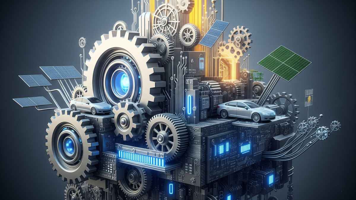 Silver Industrial mega machine