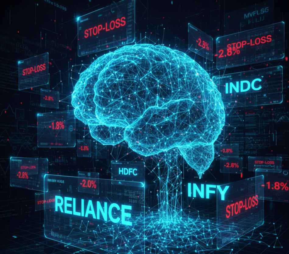 Neural network AI scanning Indian stocks