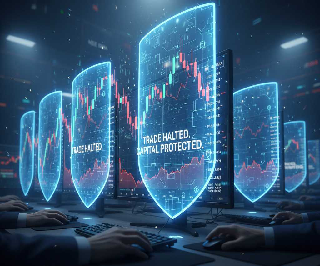 AI automation protecting trades during market crash India