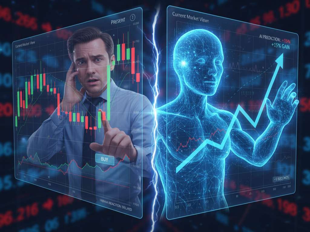 AI vs human stock trading India