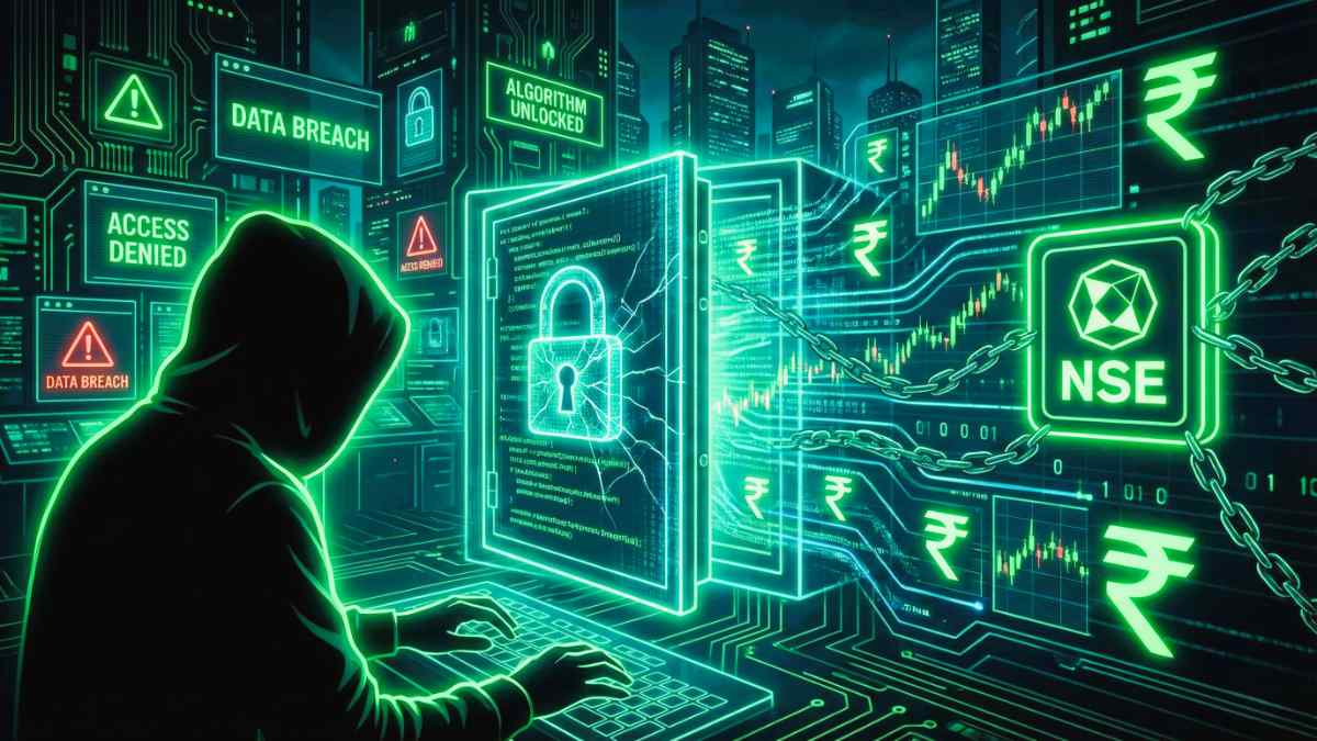 hacker breaker into financial data