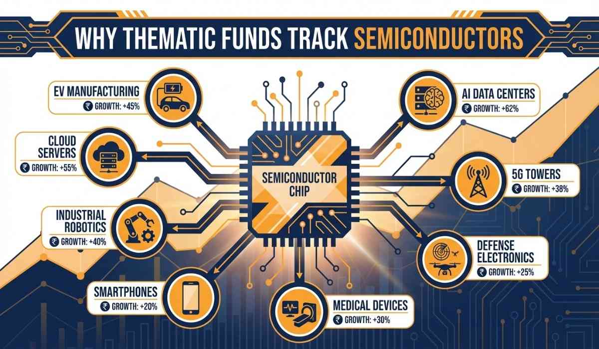 Why Thematic Funds Track Semiconductors