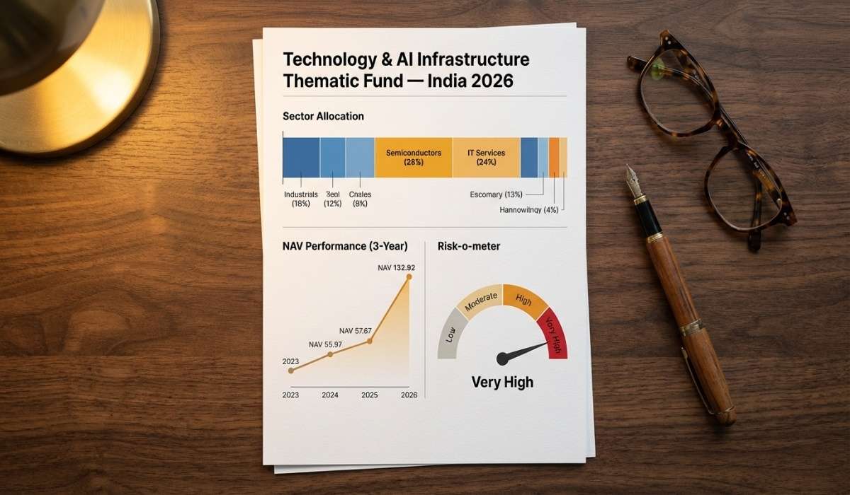 mutual fund fact sheet printed on premium paper,