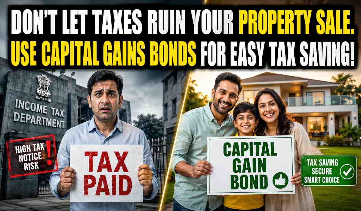 Sold Your Property? Save Tax With Capital Gain Bonds