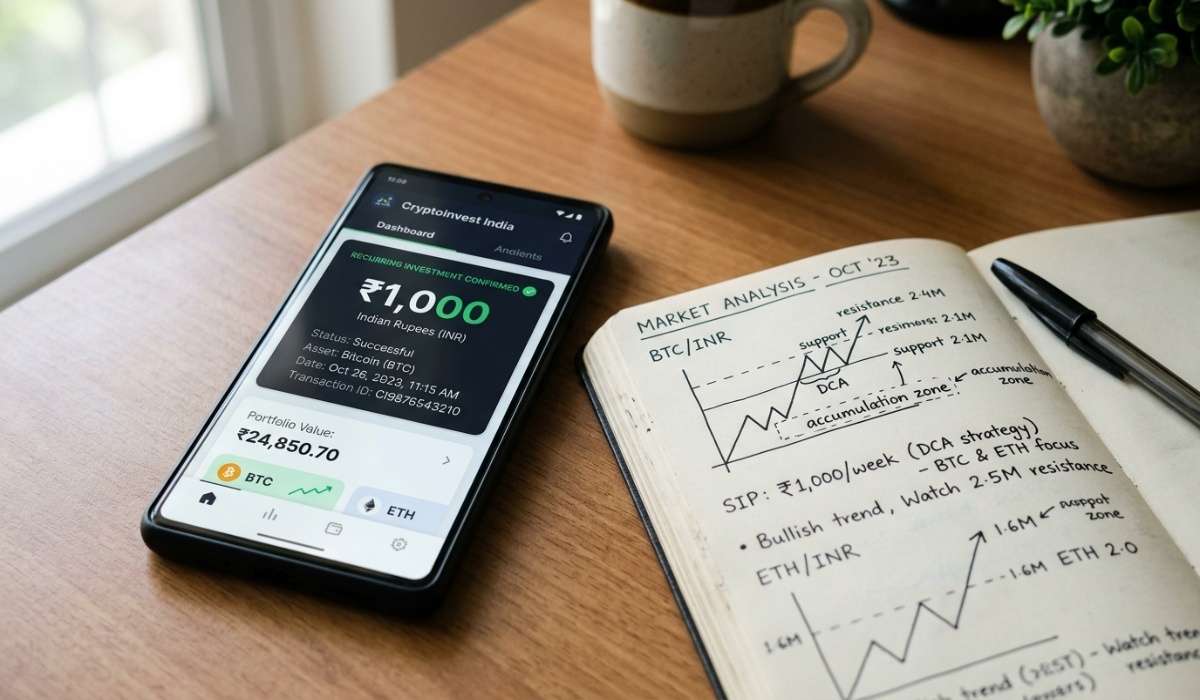 Can a ₹1,000 Crypto SIP Make You Rich in India Today?