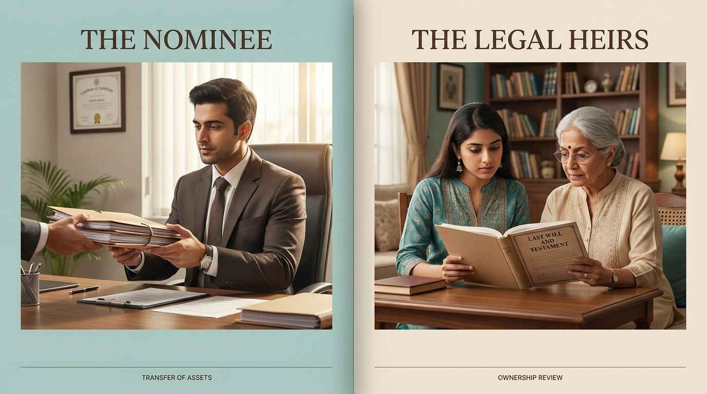 Nominee vs Legal Heirs