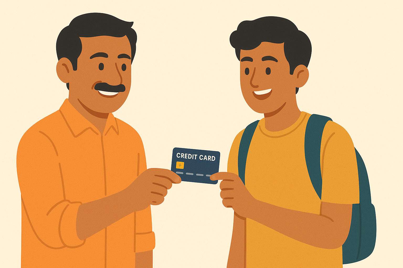 माता-पिता से स्टूडेंट को Add-on कार्ड