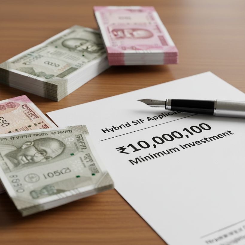 Hybrid SIF 10 lakh amount document