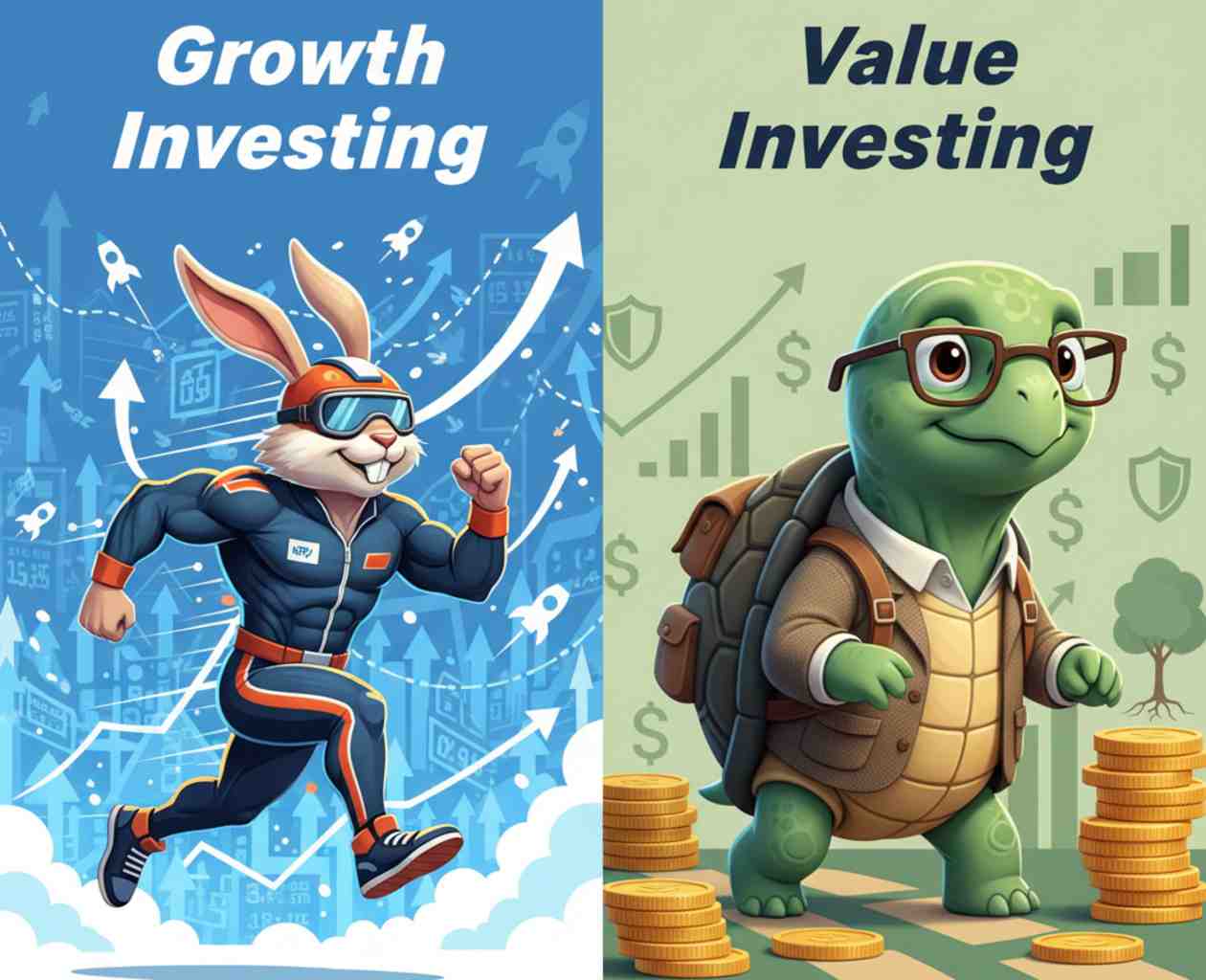 growth investing vs Value investing