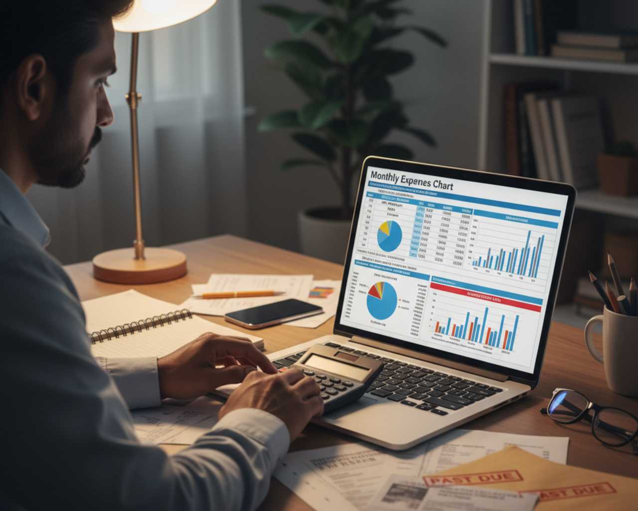 Checking monthly expenses