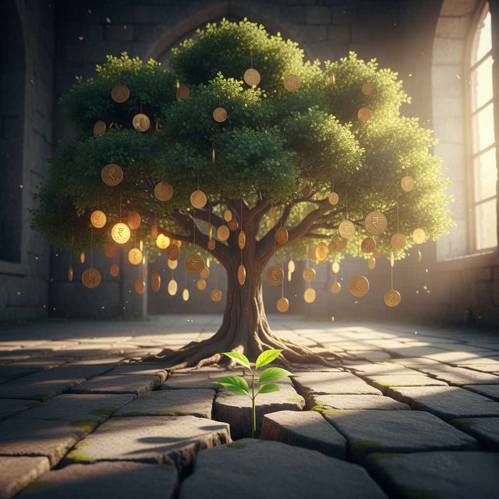 Small plant to huge tree 