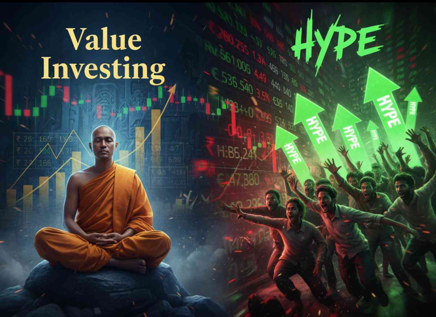 Value investing vs hype and fomo