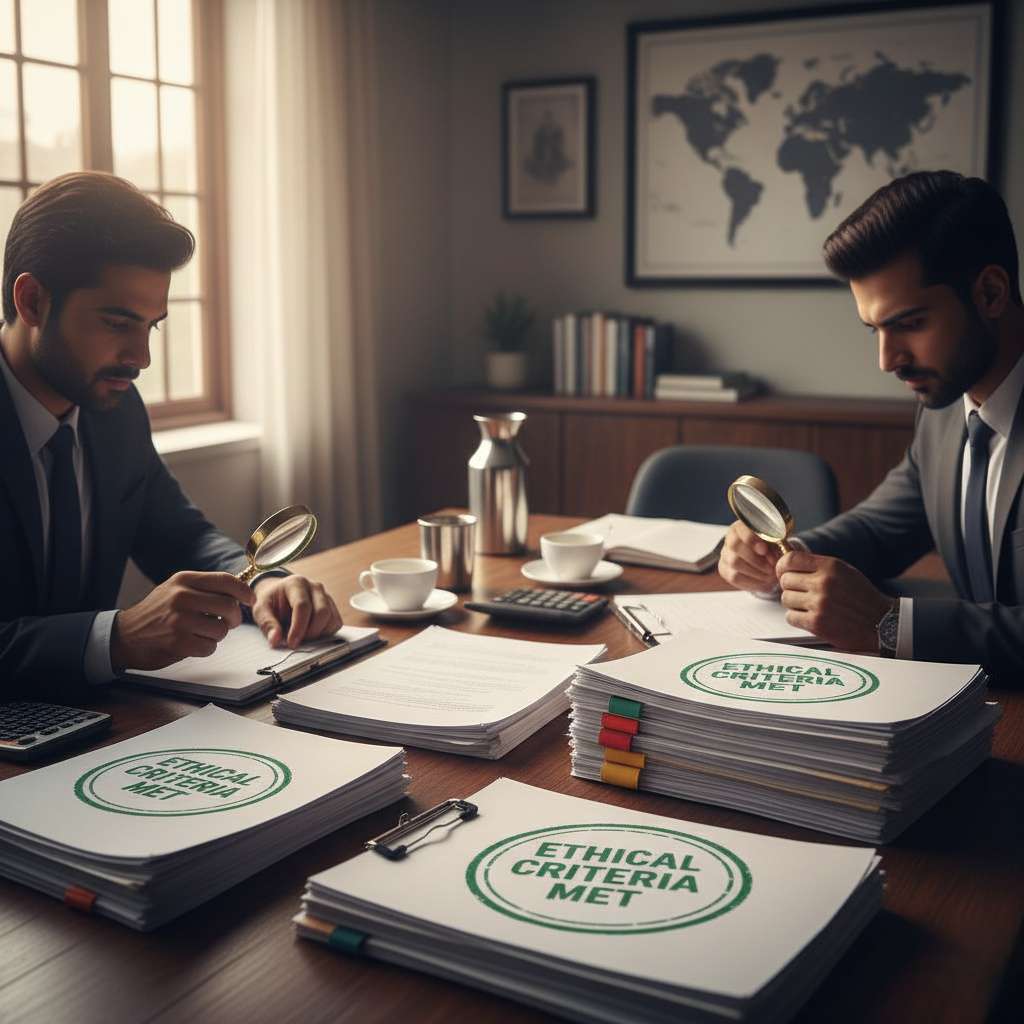 auditors with ethical criteria met verified