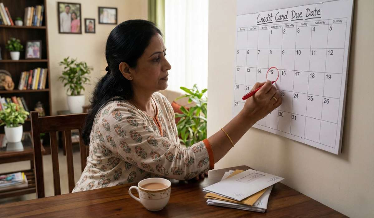 credit card due calendar