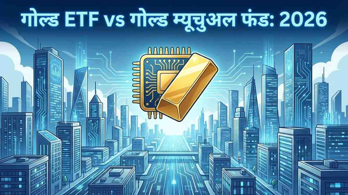 Gold ETF vs Gold Mutual Fund: 2026 में 'डिजिटल सोना' खरीदने का सही तरीका क्या है?