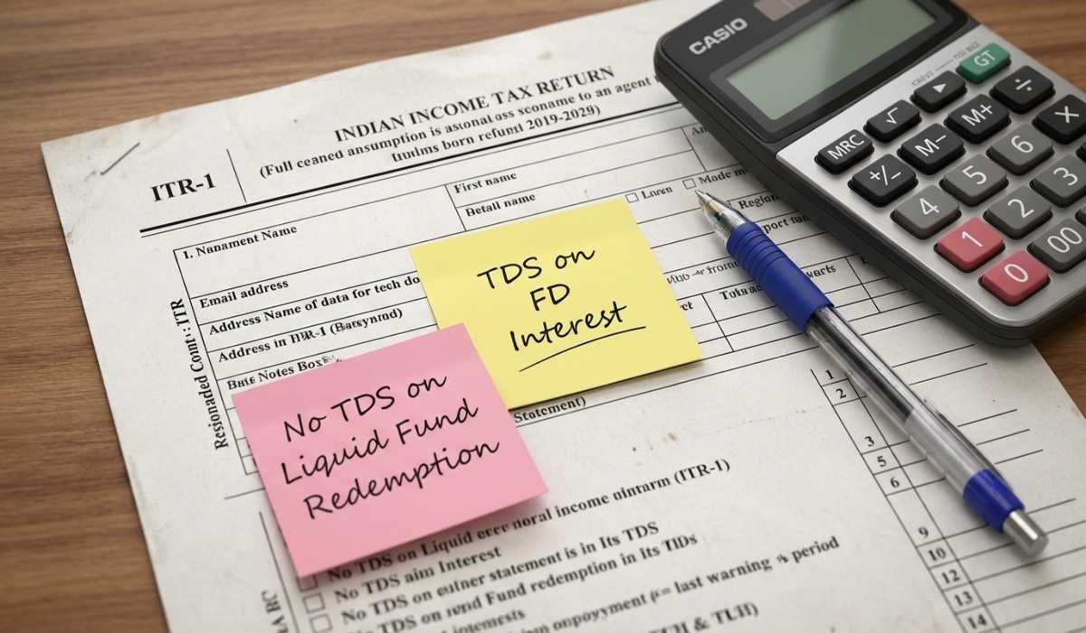 TDS rules FD vs liquid fund tax comparison India