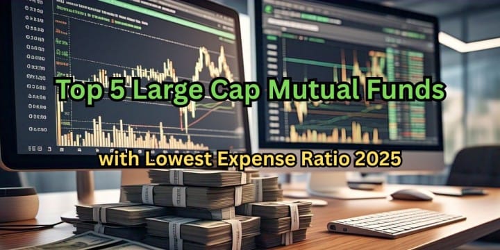 स्मार्ट गुंतवणूक: Top 5 Large Cap Mutual Funds with Lowest Expense Ratio 2025