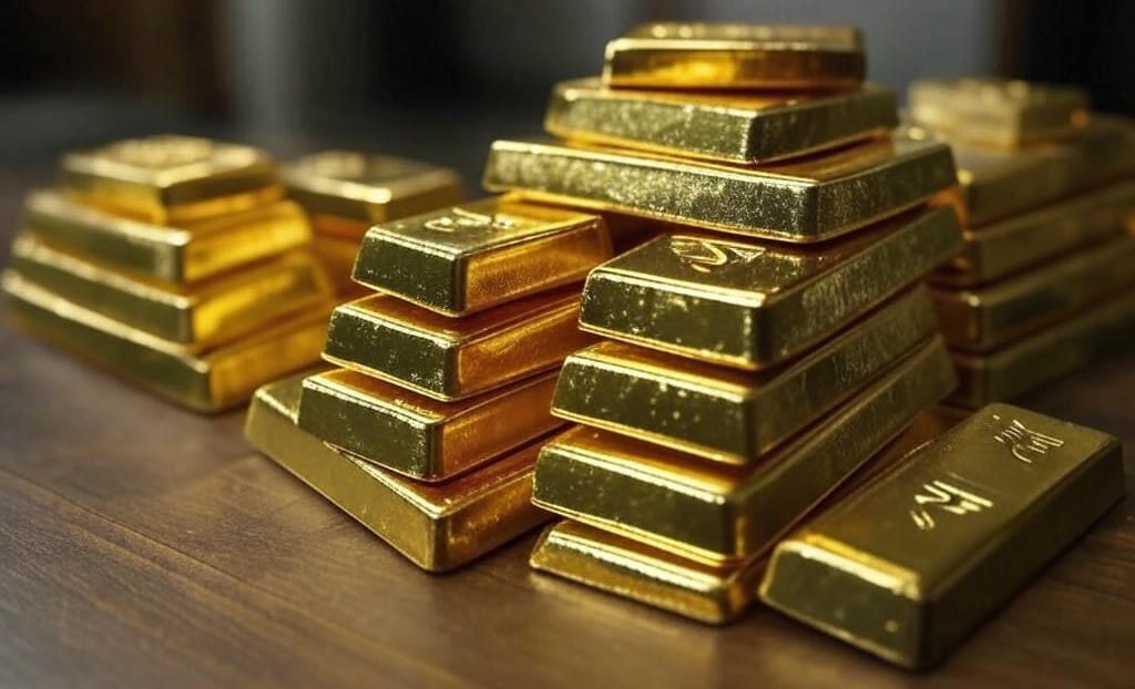 Gold bars