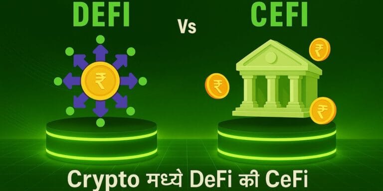 CeFi vs DeFi in Crypto – 2025 मध्ये कोणता पर्याय चांगला?
