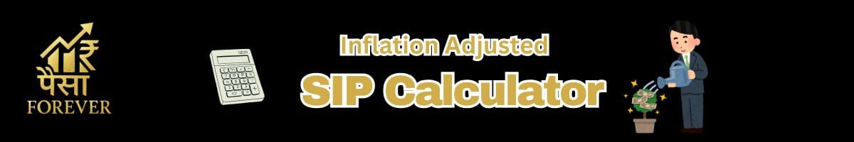 Inflation Adjusted SIP Calculator