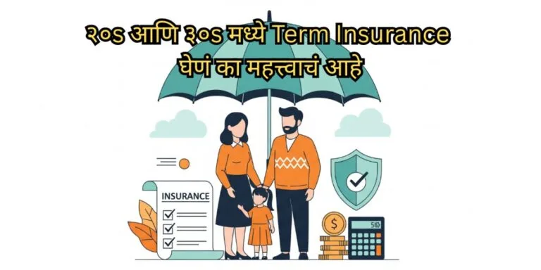 २०s आणि ३०s मध्ये Term Insurance घेणं का महत्त्वाचं आहे
