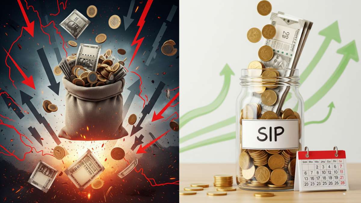 SIP गुंतवणूक vs एकरकमी – टायमिंग जोखीम आणि फायदे