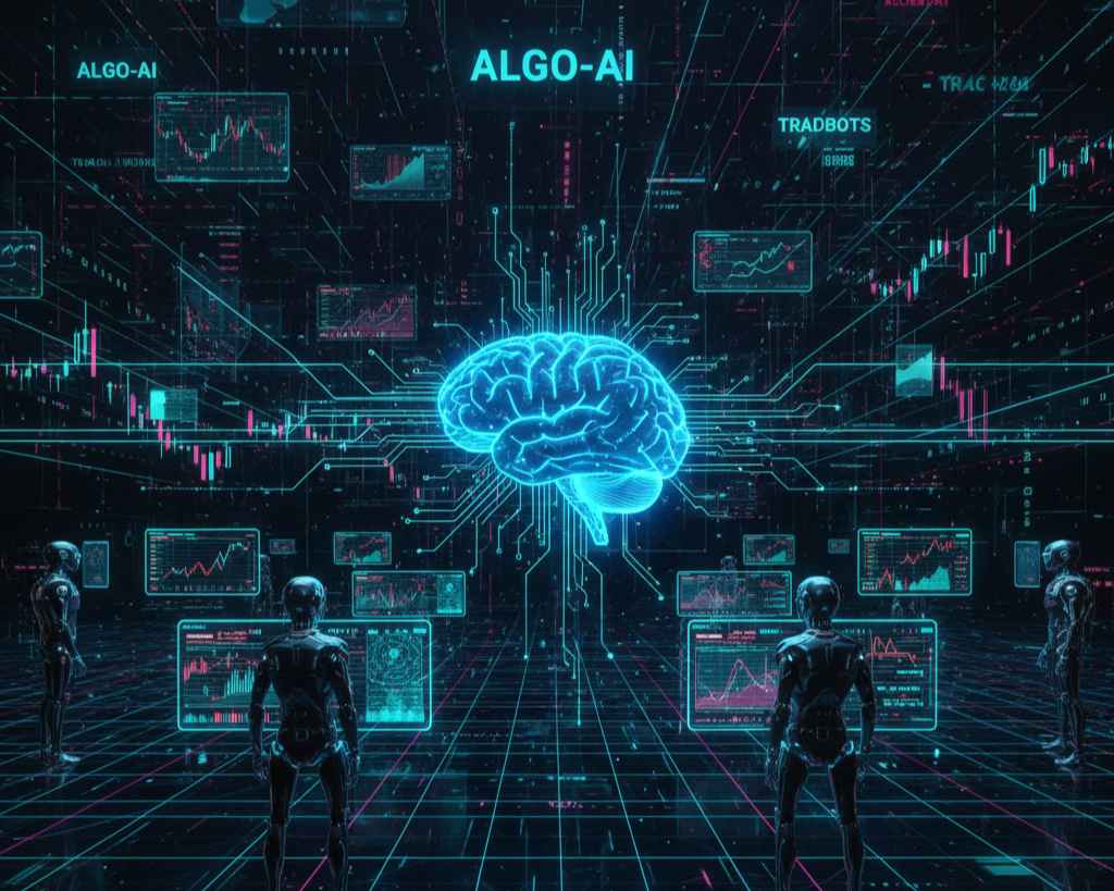 AI Brain controlling Algo trading