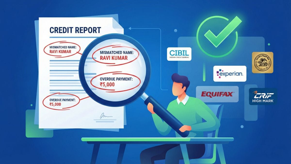 क्रेडिट रिपोर्टमधील चुका: कर्ज नाकारण्यामागचे खरे कारण