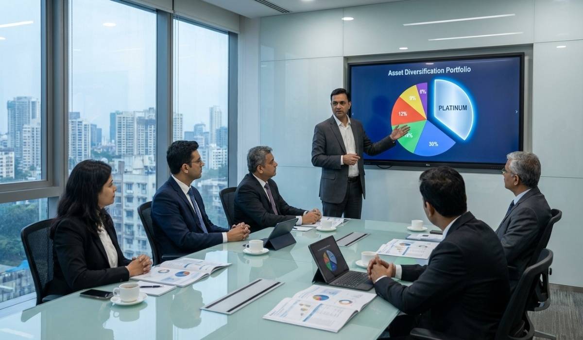 Platinum allocation in portfolio