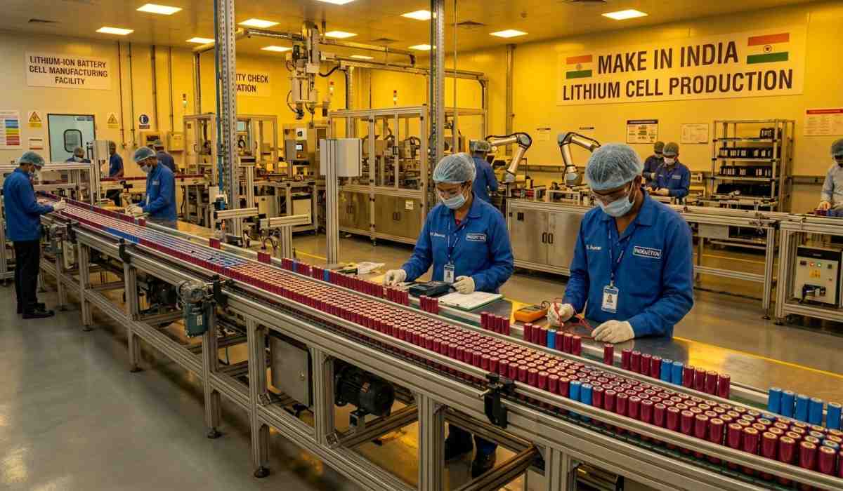 Lithium battery cell assembly factory