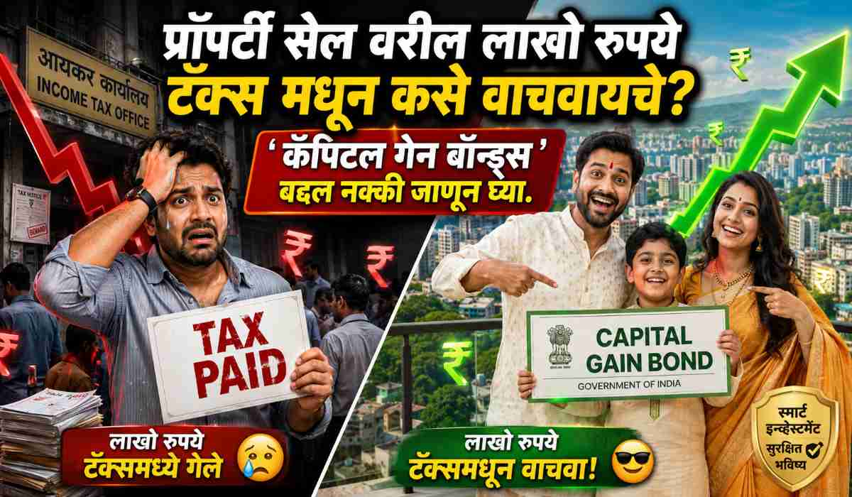प्रॉपर्टी विकली? इन्कम टॅक्सच्या कलम 54EC अंतर्गत 'कॅपिटल गेन बॉण्ड्स' वाचवतील तुमचा लाखो रुपयांचा टॅक्स