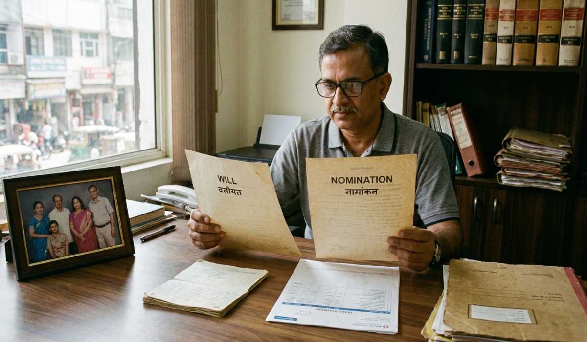 Financial educator with Will and nomination