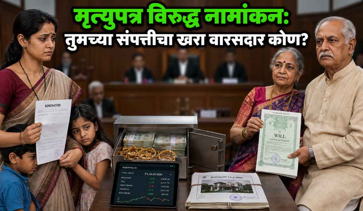 मृत्युपत्र विरुद्ध नामांकन: तुमच्या संपत्तीचा खरा वारसदार कोण?