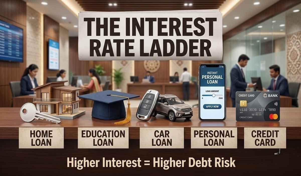 The Interest rate of ladder