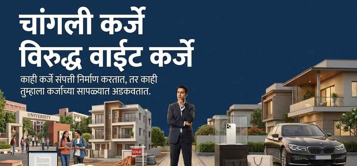 चांगले विरुद्ध वाईट कर्ज: काही कर्ज भविष्य बनवतात, तर काही आर्थिक जाळ्यात अडकवतात
